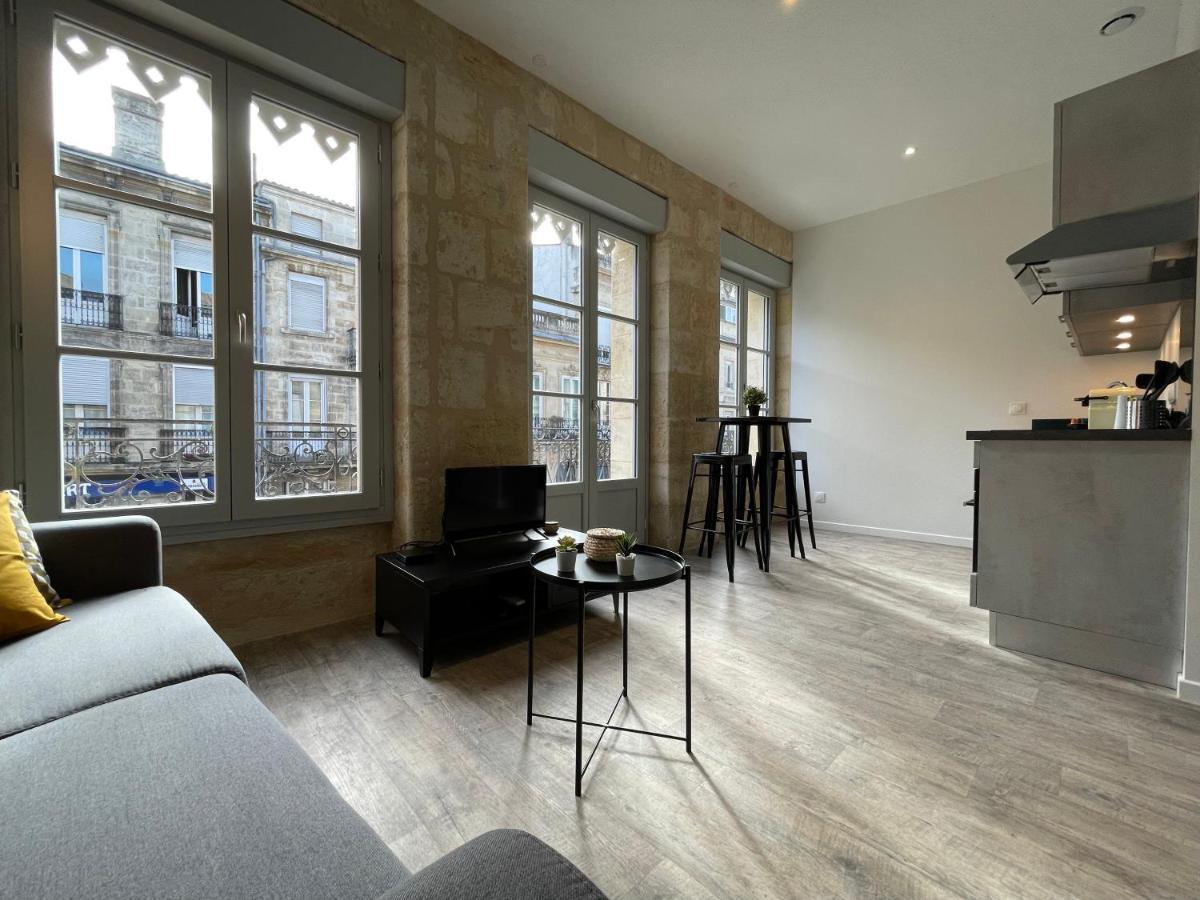 Magnifique Appartement Pour 2 Avec Climatisation Et Belle Pierre Bordelaise 波尔多 外观 照片