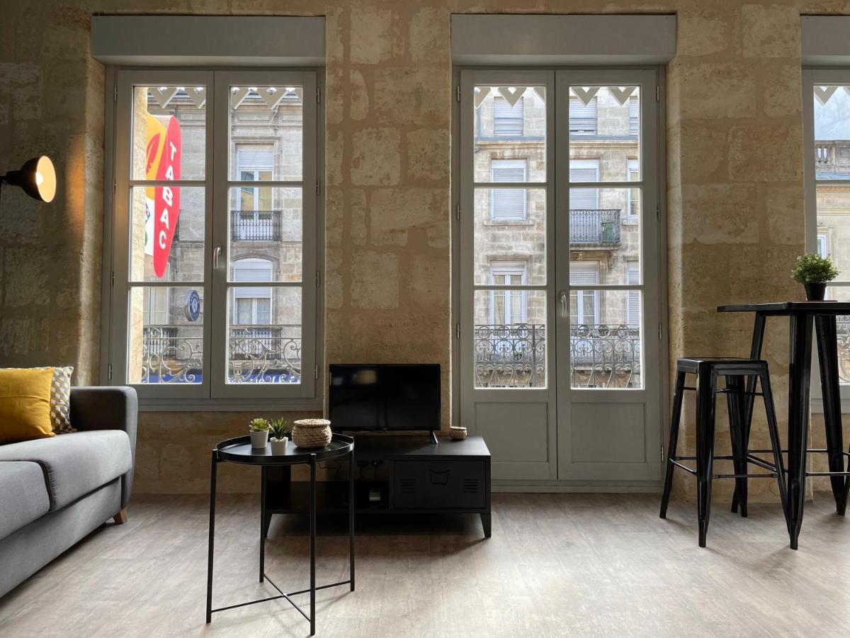 Magnifique Appartement Pour 2 Avec Climatisation Et Belle Pierre Bordelaise 波尔多 外观 照片