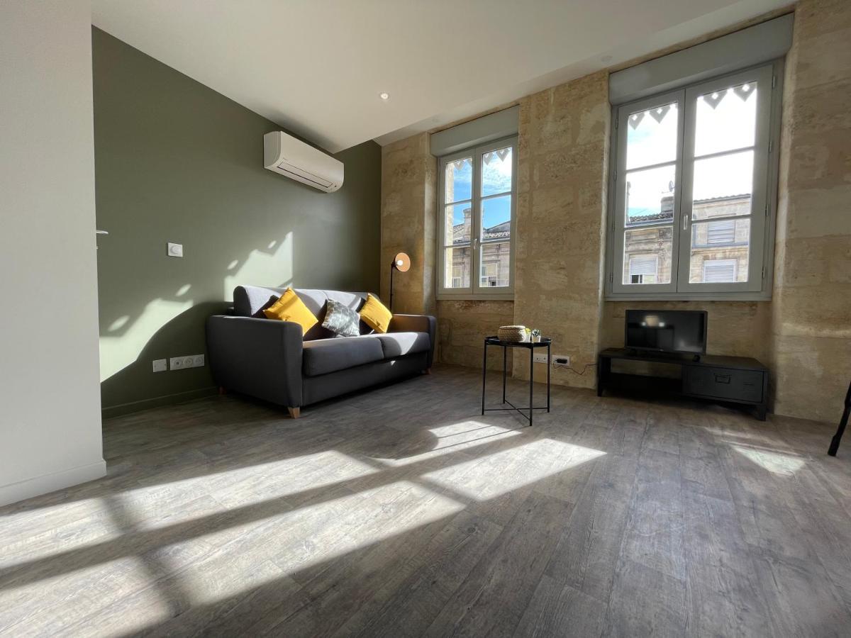 Magnifique Appartement Pour 2 Avec Climatisation Et Belle Pierre Bordelaise 波尔多 外观 照片