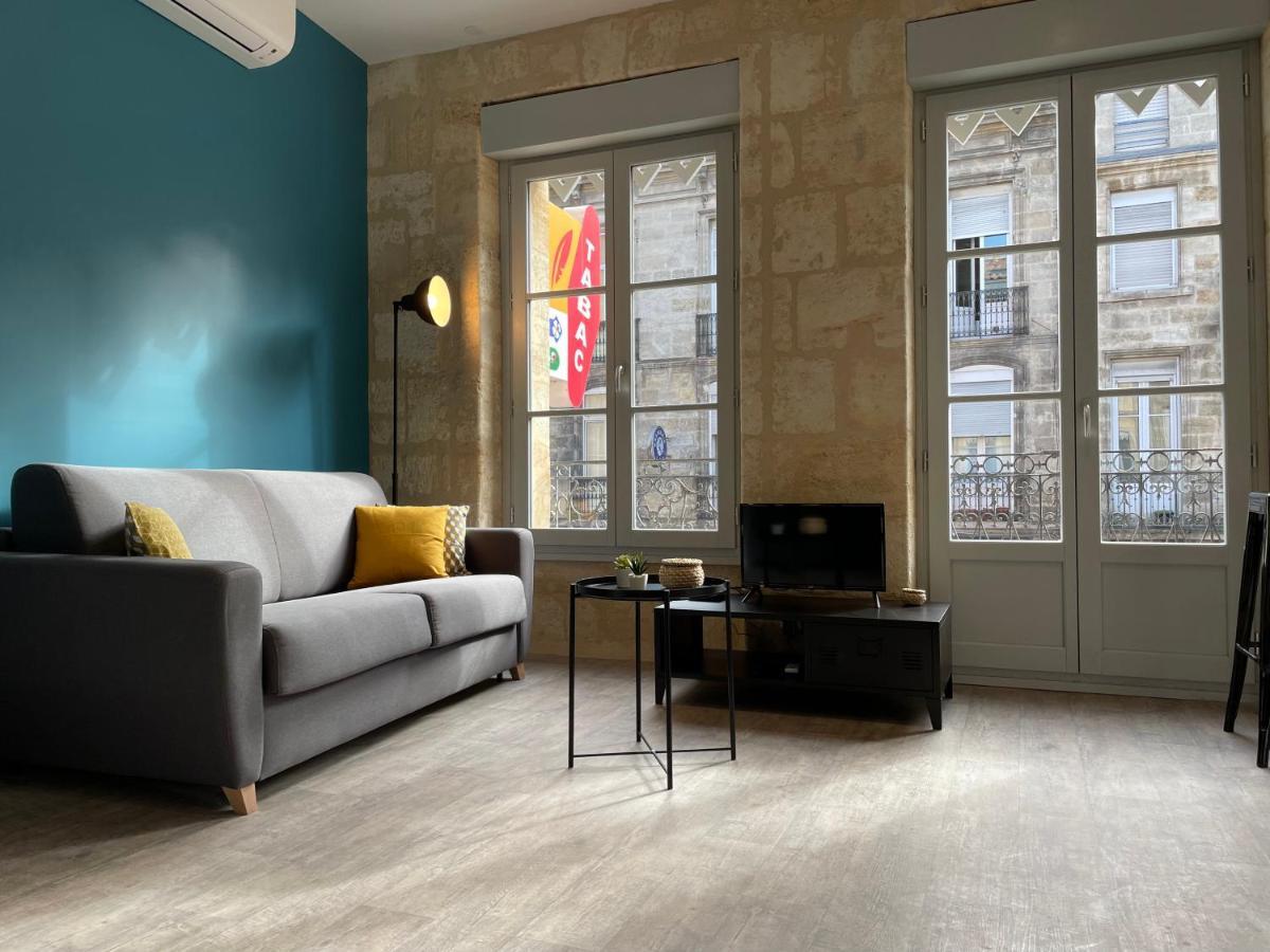Magnifique Appartement Pour 2 Avec Climatisation Et Belle Pierre Bordelaise 波尔多 外观 照片
